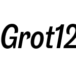 Grot12 Condensed