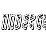 Underground Rose 3D Italic