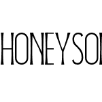 Honey Some sans 1