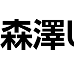 森澤UD新黑 標準繁體 DB