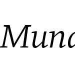 Mundo Serif