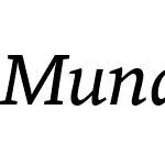 Mundo Serif