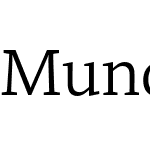 Mundo Serif