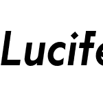 Lucifer Sans