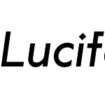 Lucifer Sans