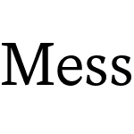 Messina Serif