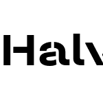 Halvar Stencil Breitschrift