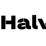 Halvar Stencil Breitschrift