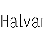 Halvar Stencil Engschrift