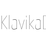 Klavika Display