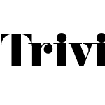 Trivia Serif