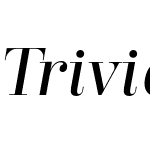 Trivia Serif