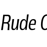 Rude Condensed