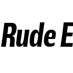 Rude ExtraCondensed