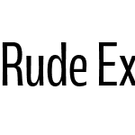 Rude ExtraCondensed