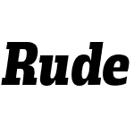 Rude Slab Condensed