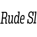 Rude Slab ExtraCondensed