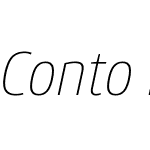 Conto Narrow