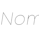 Nominee-HairlineItalic