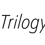 Trilogy Sans