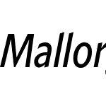 Mallory Condensed