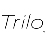 Trilogy Sans