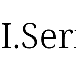 I.Serif