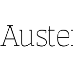 AusterSlab-Thin