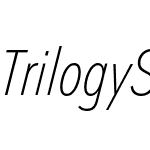 Trilogy Sans