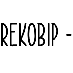 Rekobip - Free For Personal Use