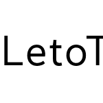 Leto Text Sans