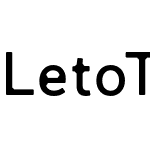 Leto Text Sans