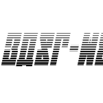EAST-west Gradient Italic