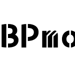 BPmonoStencil