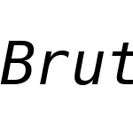 Brutalist Mono