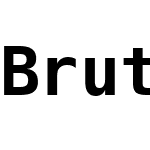 Brutalist Mono