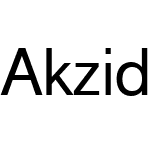 Akzidenz-Grotesk Std