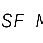 SFMono Nerd Font