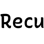 Recursive Sans