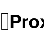 ☞Proxima Nova A Bold