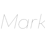 Mark-Hairline-Italic