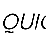 Quick-Italic