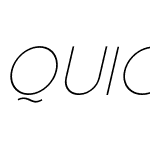 Quick-Light-Italic