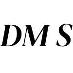 DM Serif Display