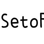 SetoFont