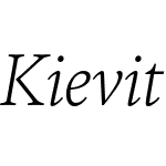 Kievit Serif