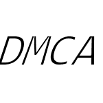 DMCA Sans Serif