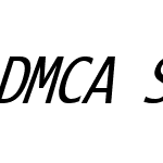 DMCA Sans Serif Condensed