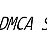 DMCA Sans Serif Condensed