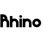 Rhino Sans Personal Use